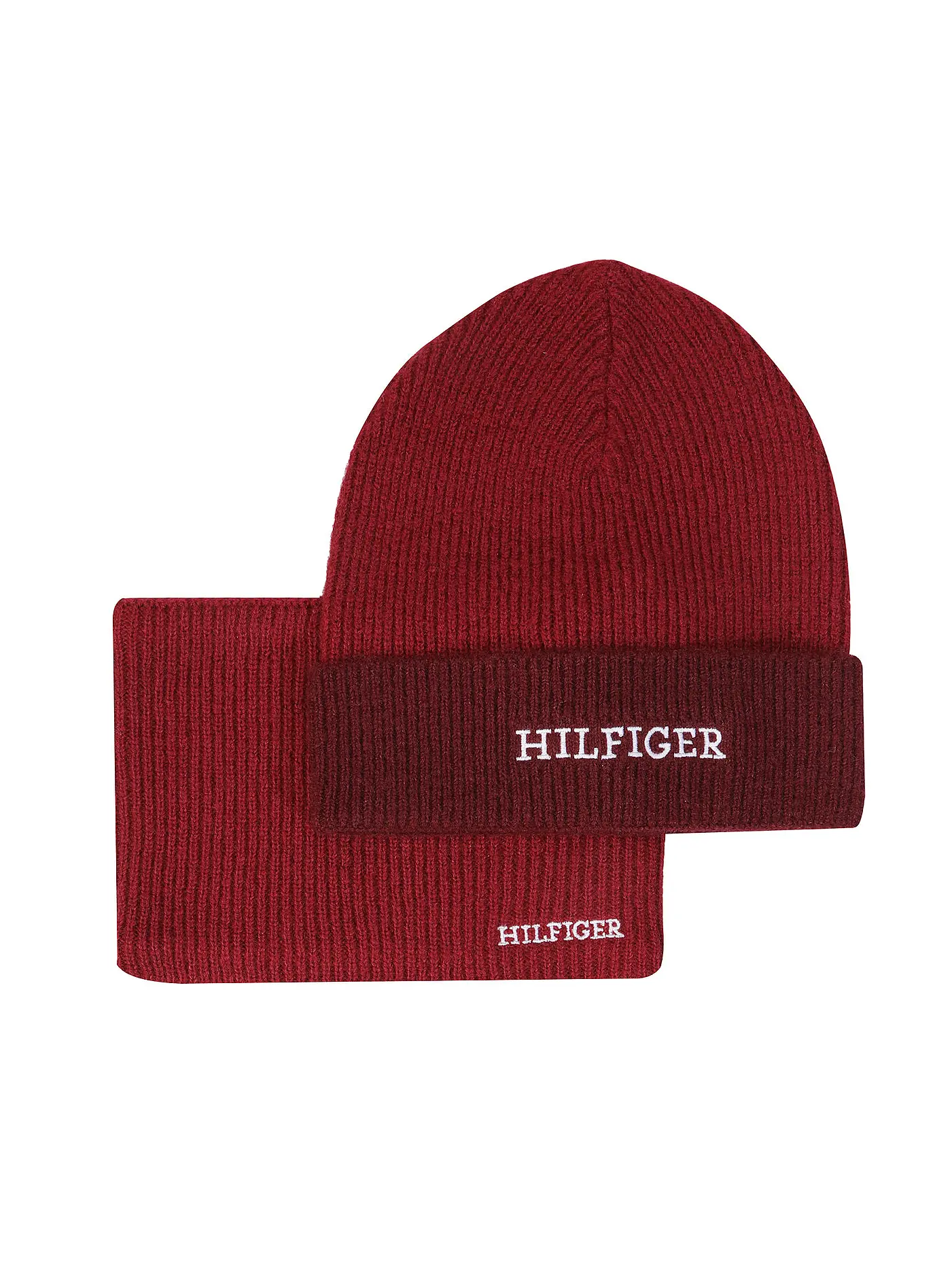 TOMMY HILFIGER | Kinder Geschenkset Mütze und Snood | 
